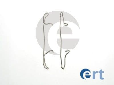 Set accesorii, placute frana ERT 420004