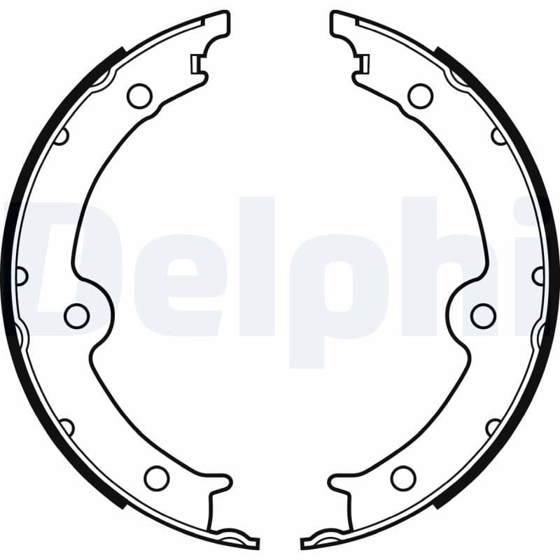 Set saboti frana DELPHI LS2131