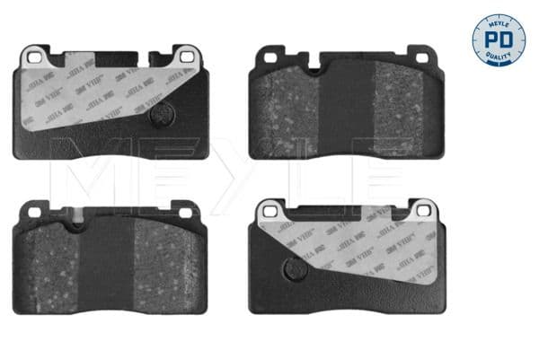set placute frana,frana disc MEYLE -PD: Advanced performance and design. 025 256 4317/PD