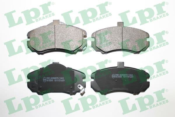 set placute frana,frana disc LPR 05P1609