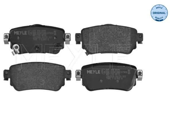 set placute frana,frana disc MEYLE -ORIGINAL: True to OE. 025 259 6515
