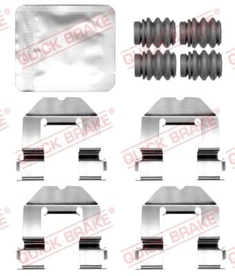Set accesorii, placute frana QUICK BRAKE 109-0162