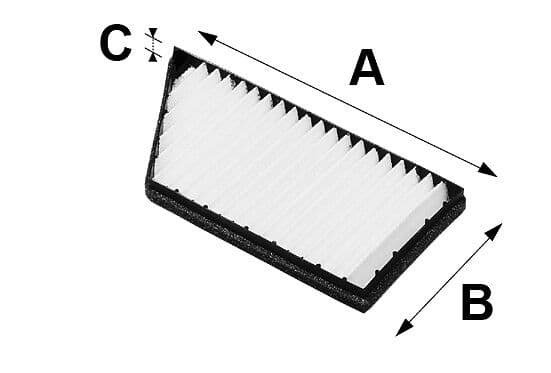 Filtru, aer habitaclu VALEO ESSENTIAL 698488