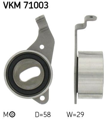 rola intinzator,curea distributie SKF VKM 71003