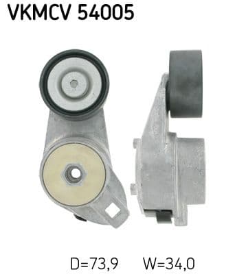 Intinzator curea, curea distributie SKF VKMCV 54005