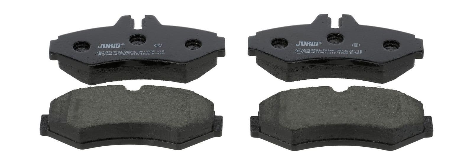 set placute frana,frana disc JURID 571950J