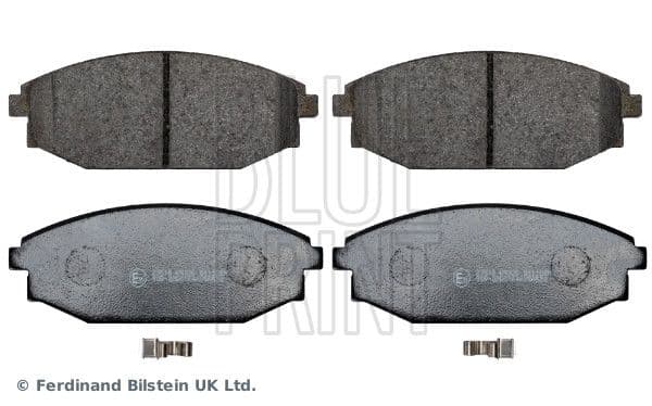 set placute frana,frana disc BLUE PRINT ADG04287