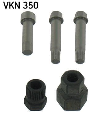 Scula montare, Fulie alternator cuplaj unisens SKF VKN 350