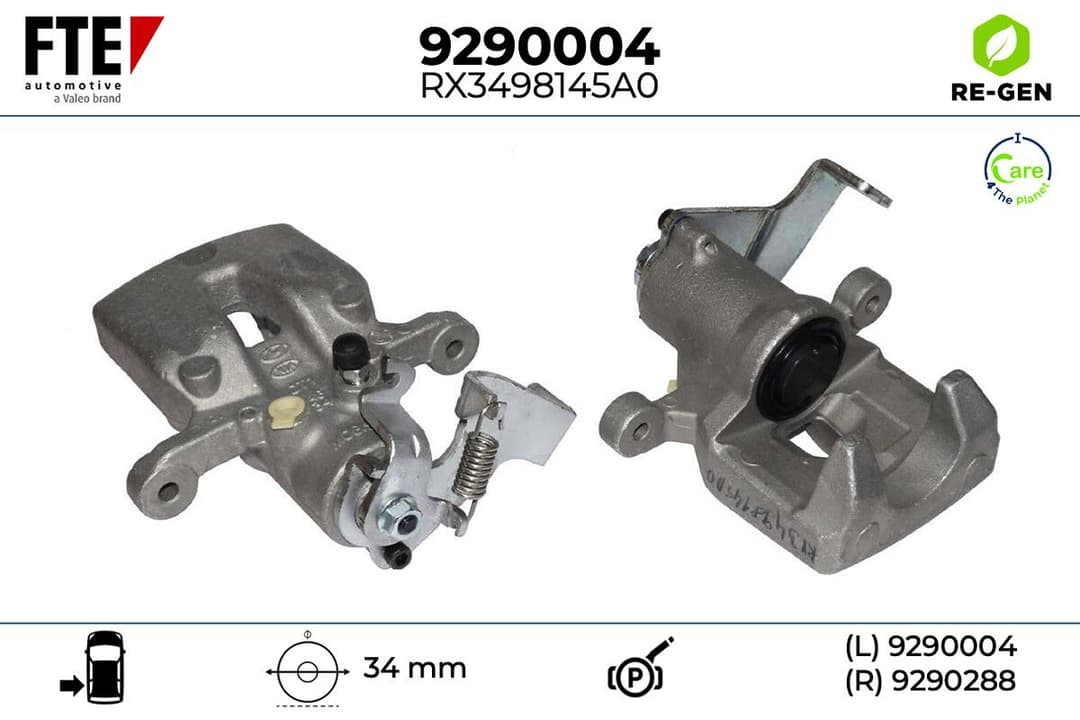 Etrier frana FTE 9290004