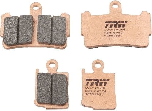 set placute frana,frana disc TRW Sinter Street MCB828SV