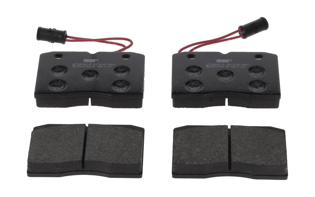 set placute frana,frana disc FERODO PREMIER ECO FRICTION FVR511