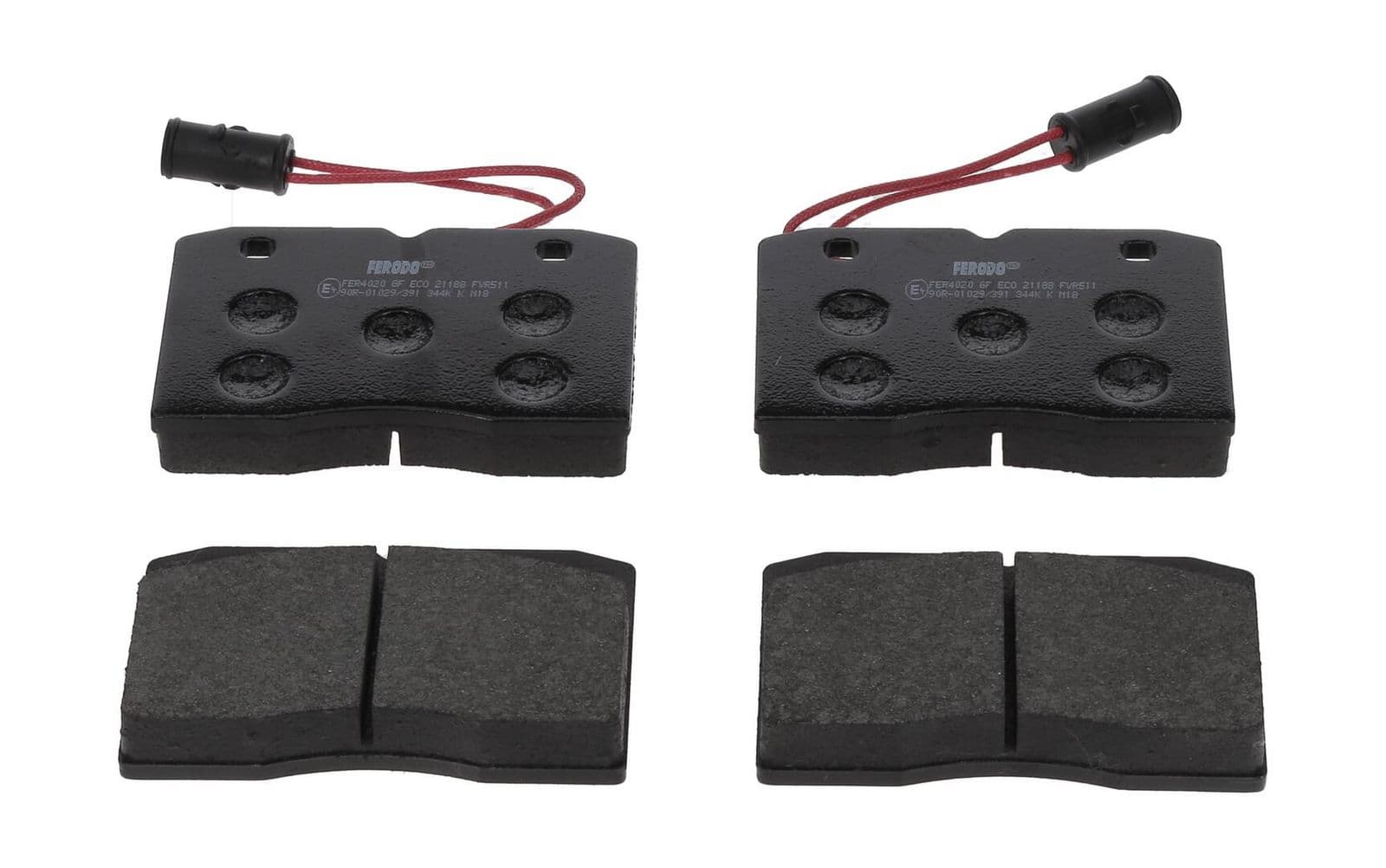 set placute frana,frana disc FERODO PREMIER ECO FRICTION FVR511