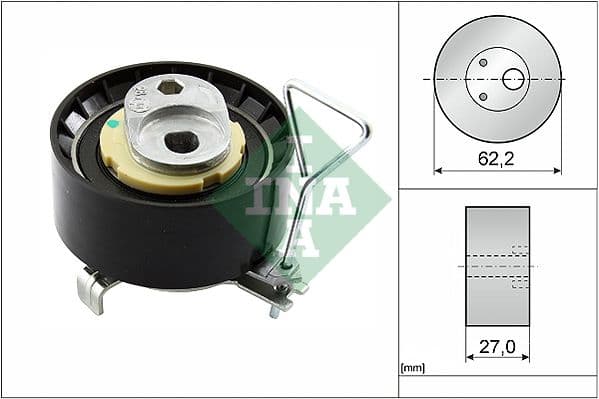 rola intinzator,curea distributie Schaeffler INA 531 0928 10