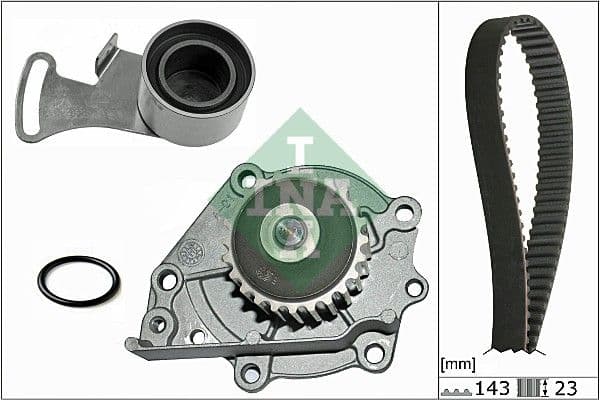 Set pompa apa + curea dintata Schaeffler INA 530 0242 30
