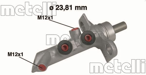 Pompa centrala, frana METELLI 05-0485