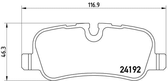 set placute frana,frana disc BREMBO PRIME LINE P 44 019