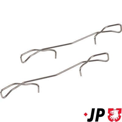 Set accesorii, placute frana JP Group 1364003110