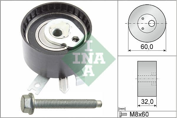 rola intinzator,curea distributie Schaeffler INA 531 0547 10