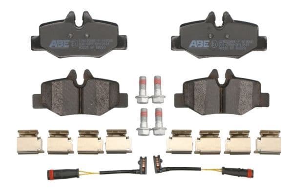 set placute frana,frana disc ABE C2M025ABE-P