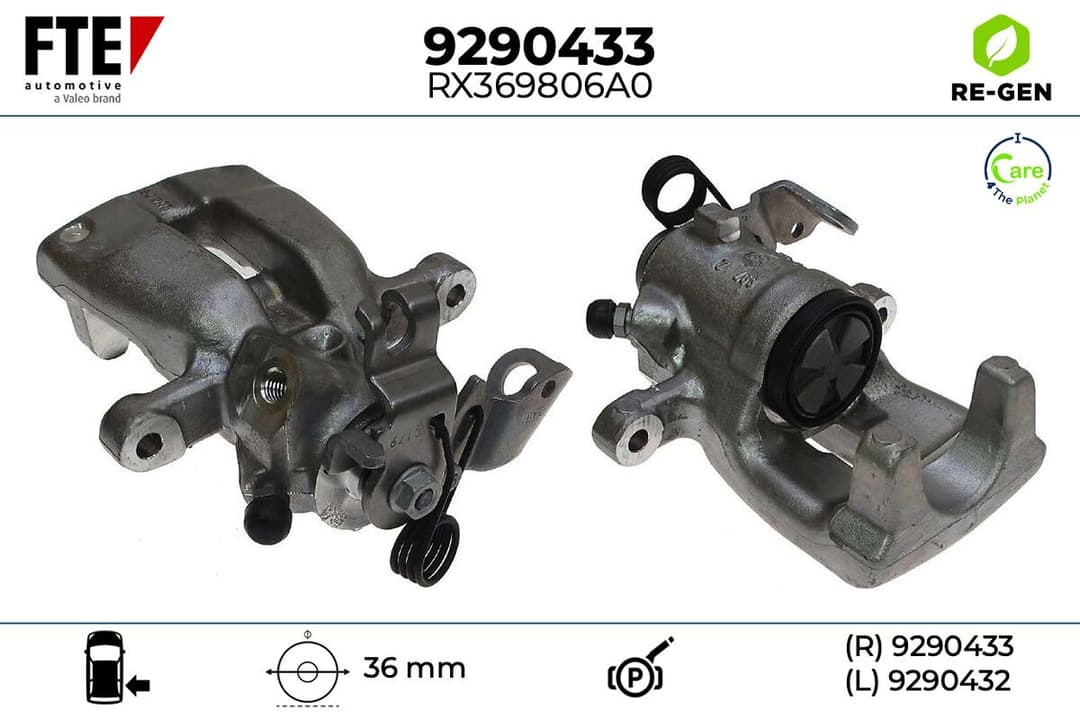Etrier frana FTE 9290433