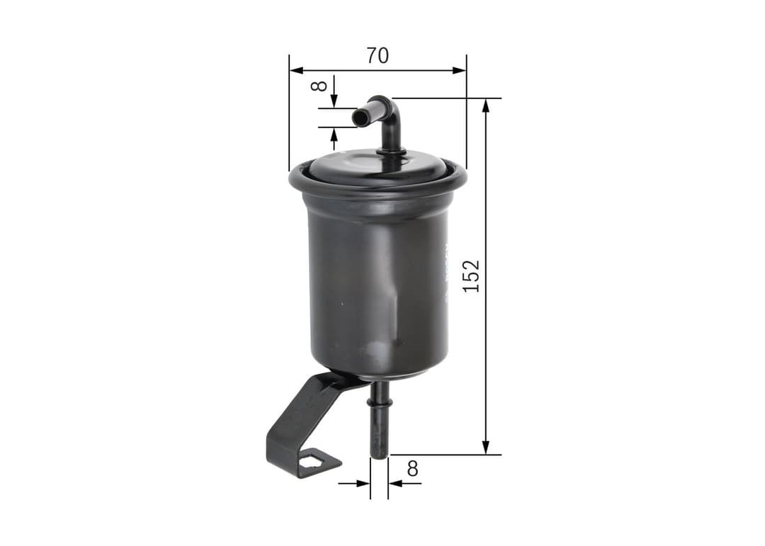 filtru combustibil BOSCH F 026 403 756