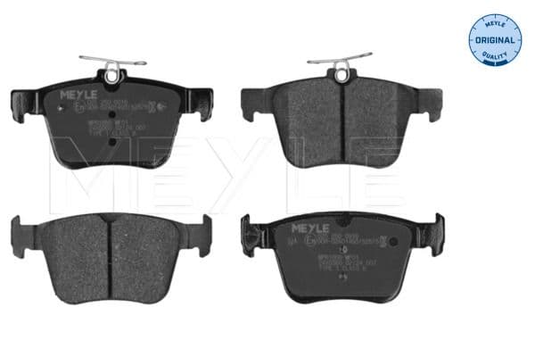 set placute frana,frana disc MEYLE -ORIGINAL: True to OE. 025 250 0916