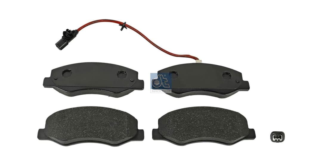 set placute frana,frana disc DT Spare Parts 6.95123