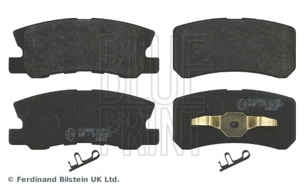 set placute frana,frana disc BLUE PRINT ADC44259