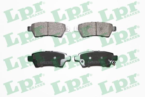 set placute frana,frana disc LPR 05P1377