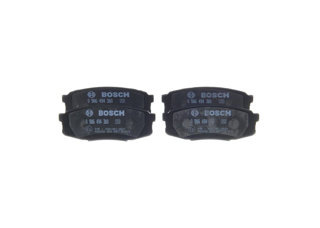 set placute frana,frana disc BOSCH 0 986 494 380