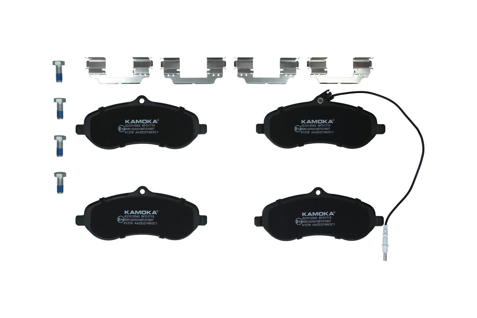 set placute frana,frana disc KAMOKA JQ1013542