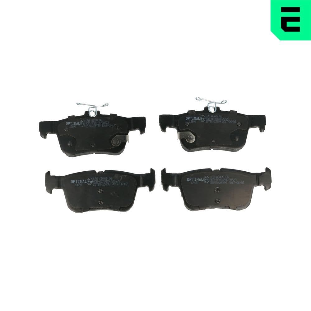 set placute frana,frana disc OPTIMAL BP-12691