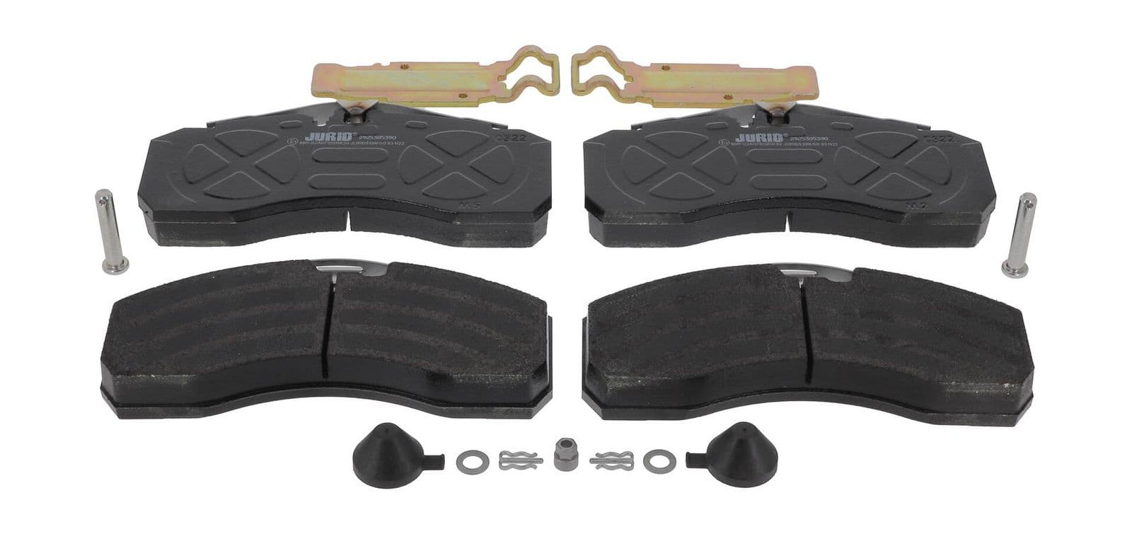 set placute frana,frana disc JURID 2925305390