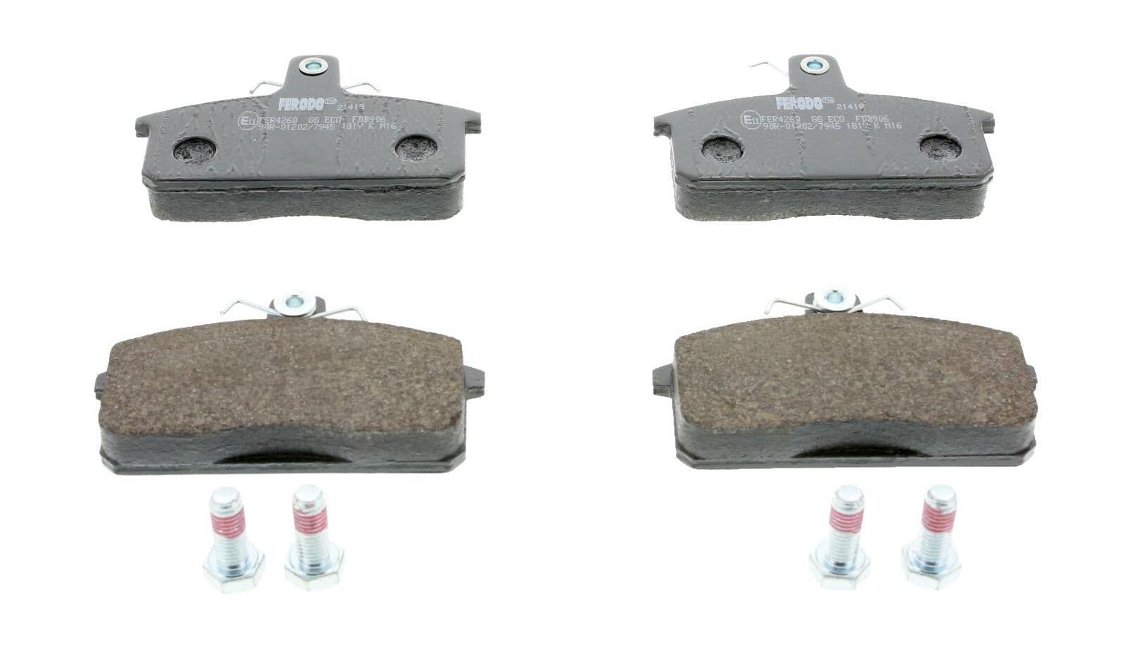 set placute frana,frana disc FERODO FDB906