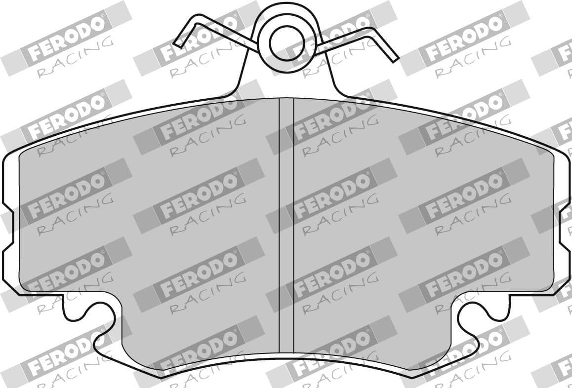 set placute frana,frana disc FERODO FDS845