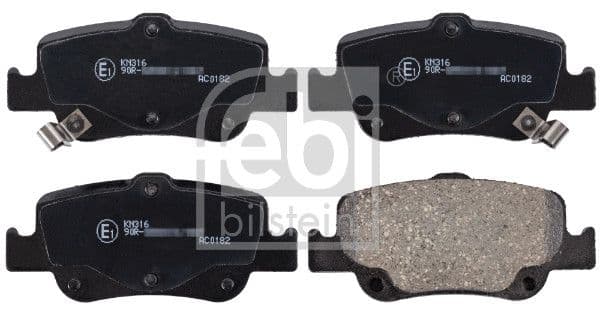 set placute frana,frana disc FEBI BILSTEIN 170285