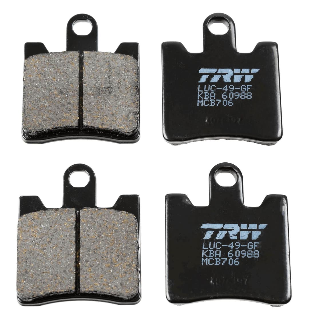 set placute frana,frana disc TRW Organic Allround MCB706