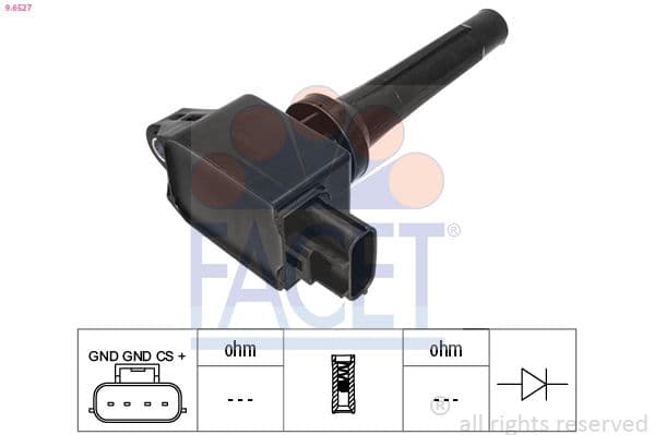 bobina de inductie FACET OE Equivalent 9.6527