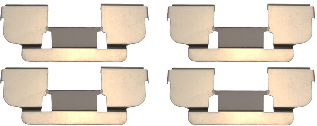 Set accesorii, placute frana TRW PFK731