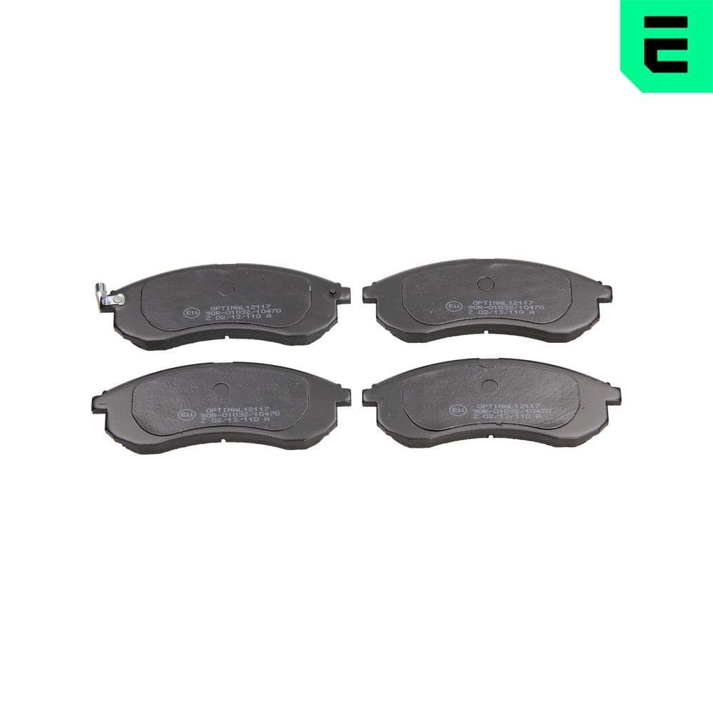 set placute frana,frana disc OPTIMAL BP-12117