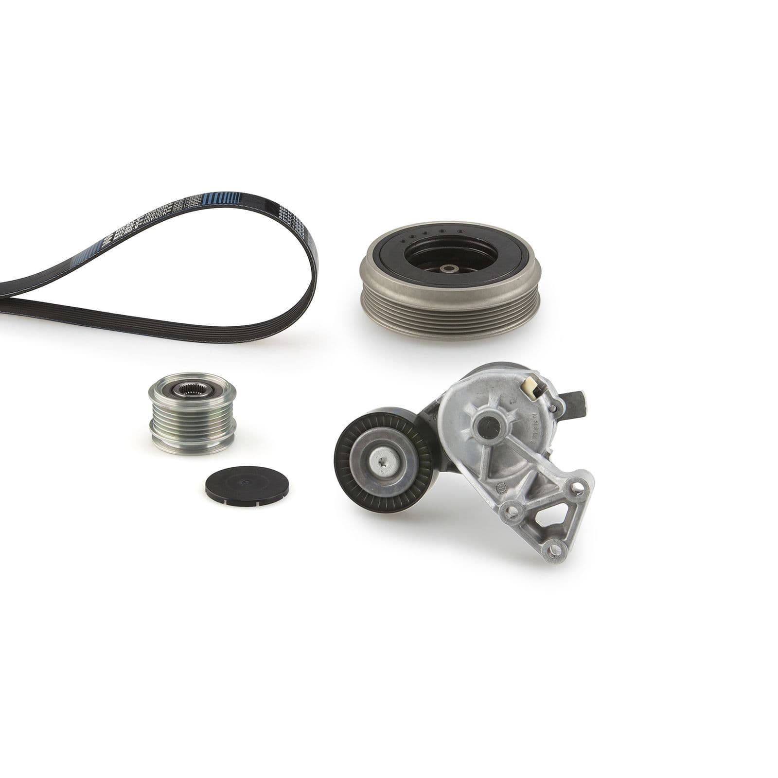 Set curea transmisie cu caneluri GATES K156DPK1195