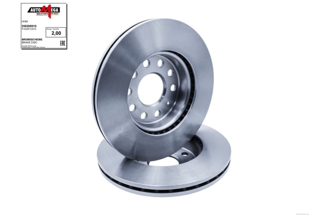 Disc frana AUTOMEGA 250280910