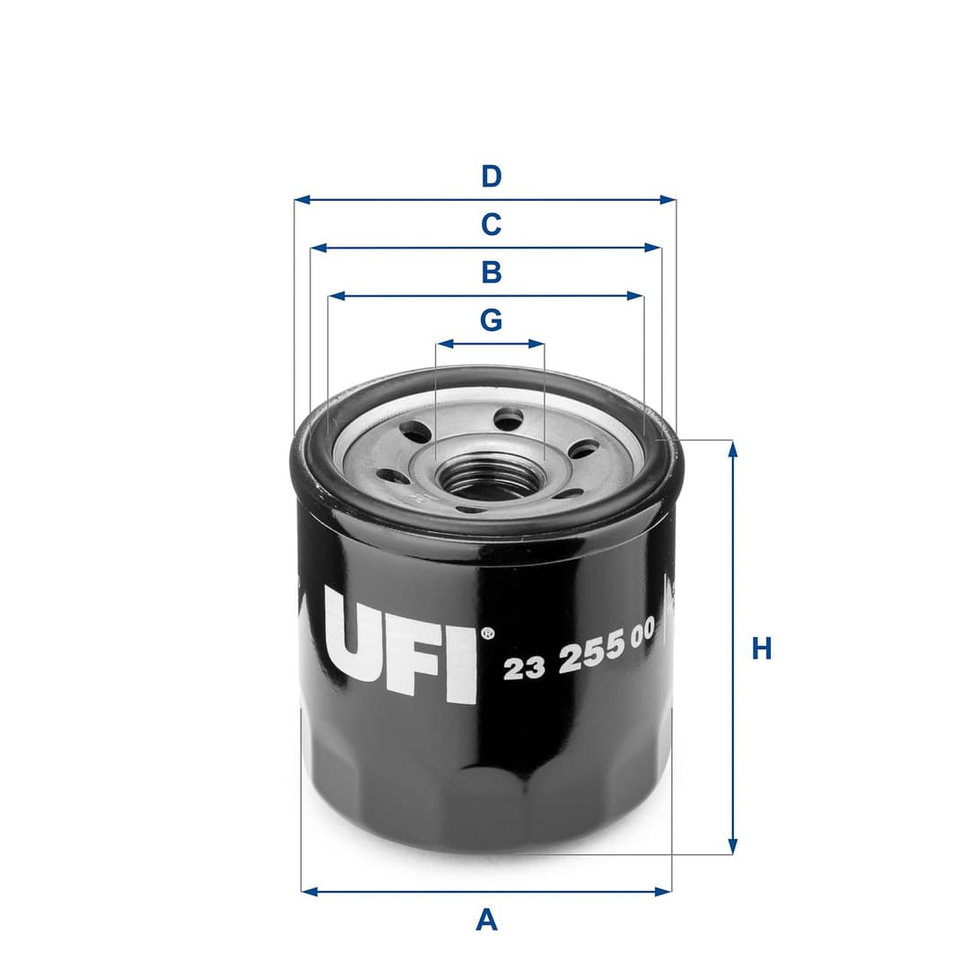 Filtru ulei UFI 23.255.00