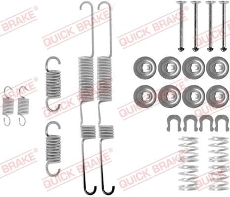 Set accesorii, sabot de frana QUICK BRAKE 105-0733