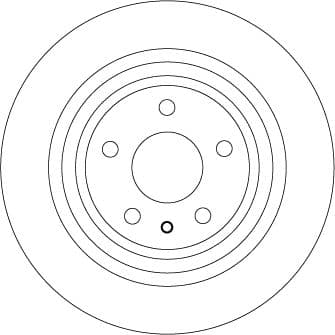 Disc frana TRW DF6809