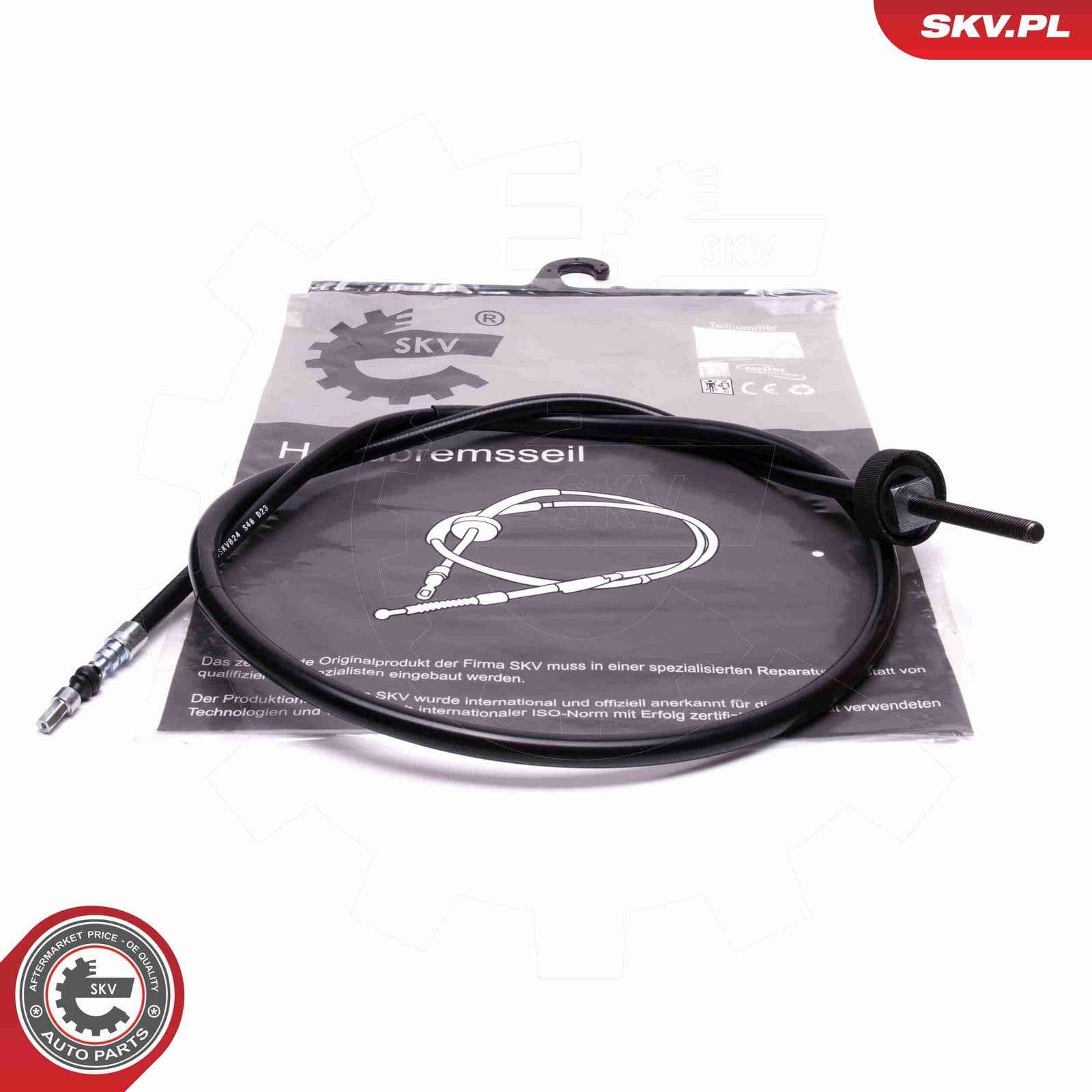 Cablu, frana de parcare ESEN SKV 26SKV824