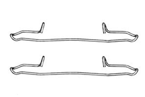 Set accesorii, placute frana TRW PFK349