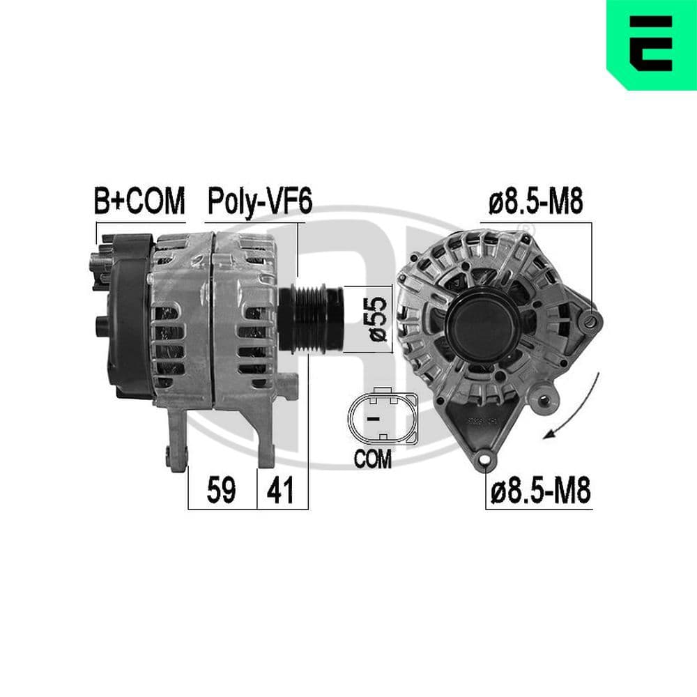 Generator / Alternator ERA 209607