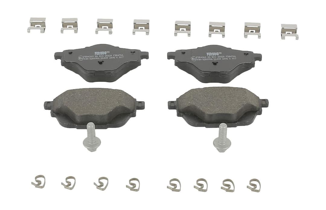 set placute frana,frana disc FERODO PREMIER ECO FRICTION FDB4766
