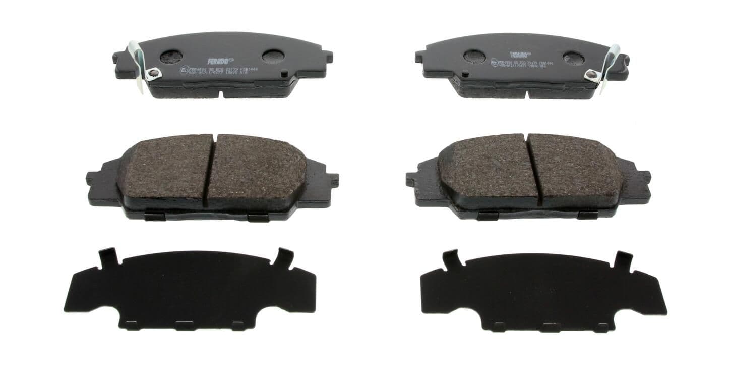 set placute frana,frana disc FERODO PREMIER ECO FRICTION FDB1444